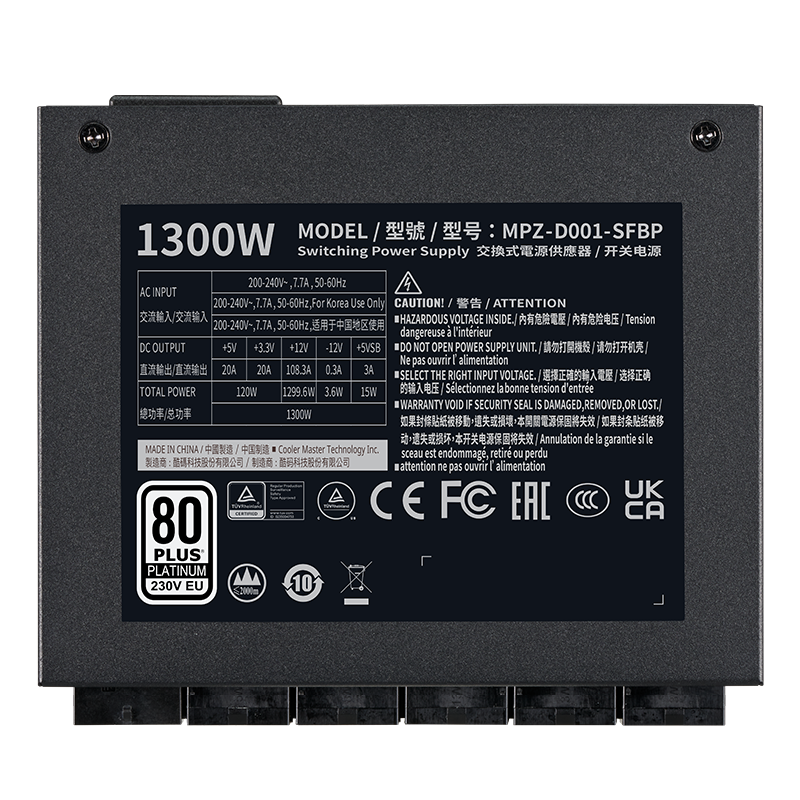 V SFX 1300W 白金电源-5