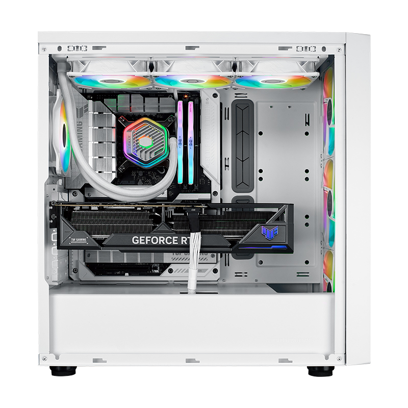 MasterBox 600  皓月白-5